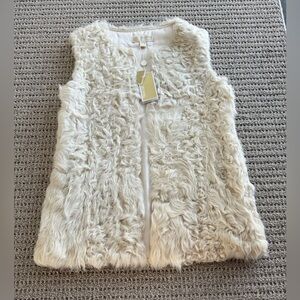 MK Real Lamb Fur Womens Vest.. Size XS